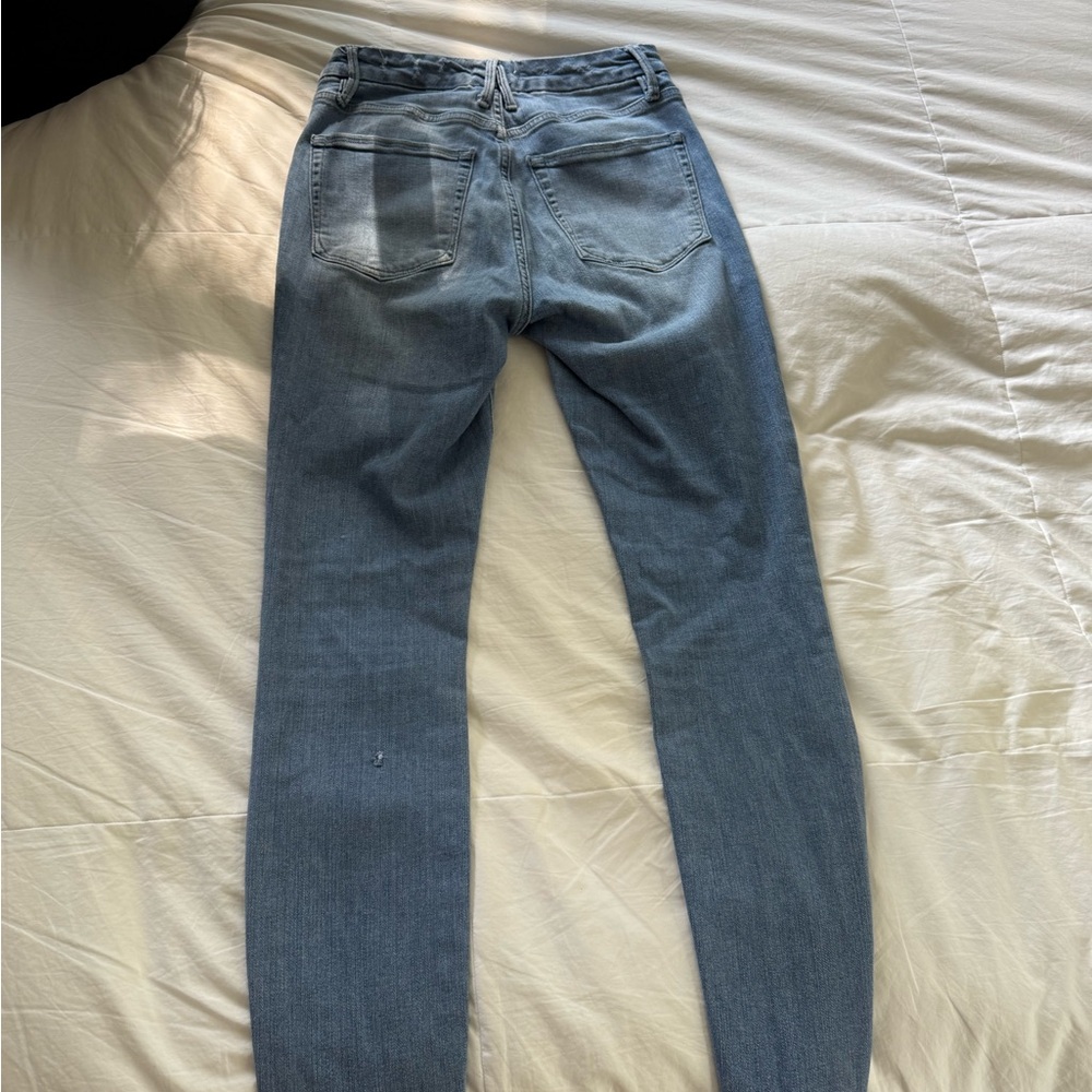 Good American Light Blue Skinny Jeans